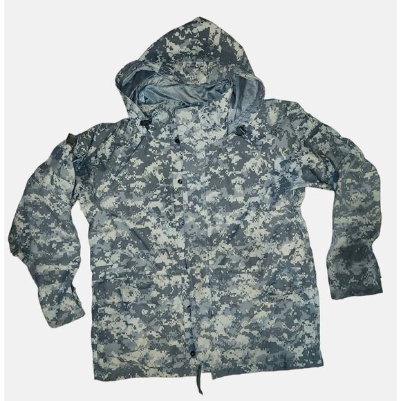 Tru-Spec H2O Proof Parka Jacket Waterproof Cold Coat Camo Hood - Picture 2 of 6